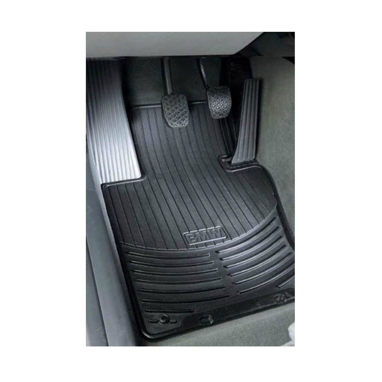 BMW Floor Mat Set - Front (All-Weather) (Black) 82550151196